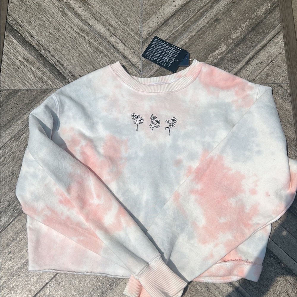Hollister Cropped Crewneck
